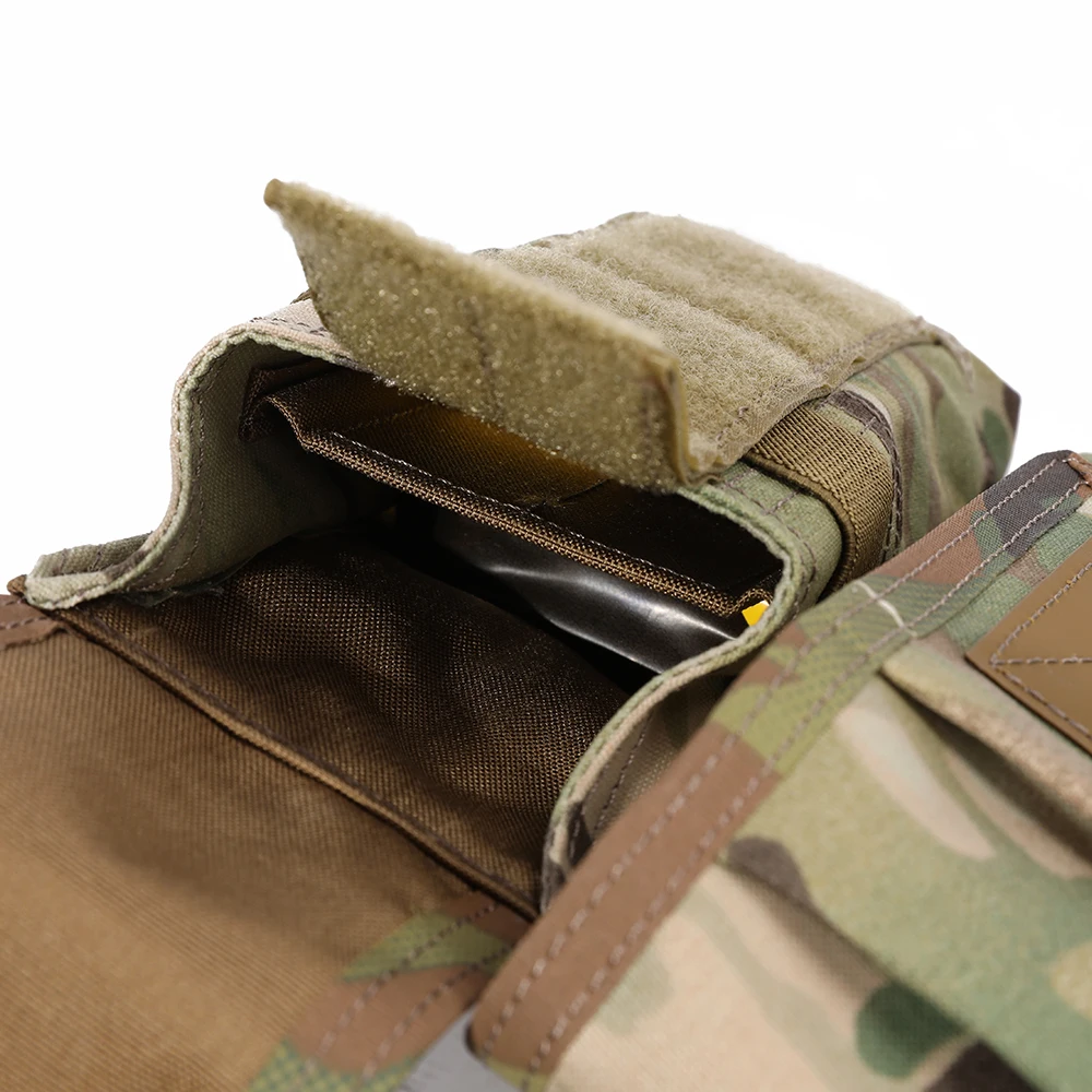 Emersongear 500D Cordura Nylon Camouflage Mag Pouch Multicam Triple Tactical Magazine Pouch For 7.62 Magazine