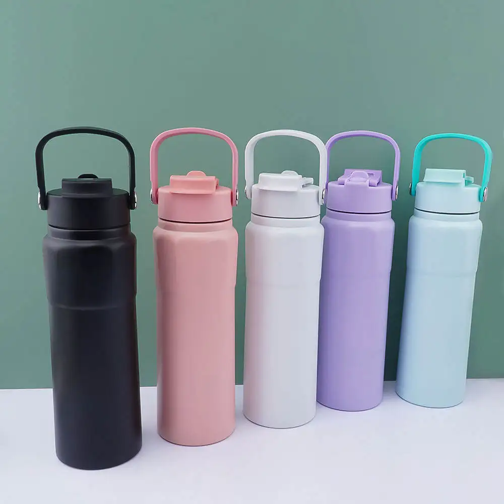 750Ml Factory Product Eight Diamond Shaped Vacuum Insulated Sports Bottle Ready Perfume Bottles With Pump Perfume