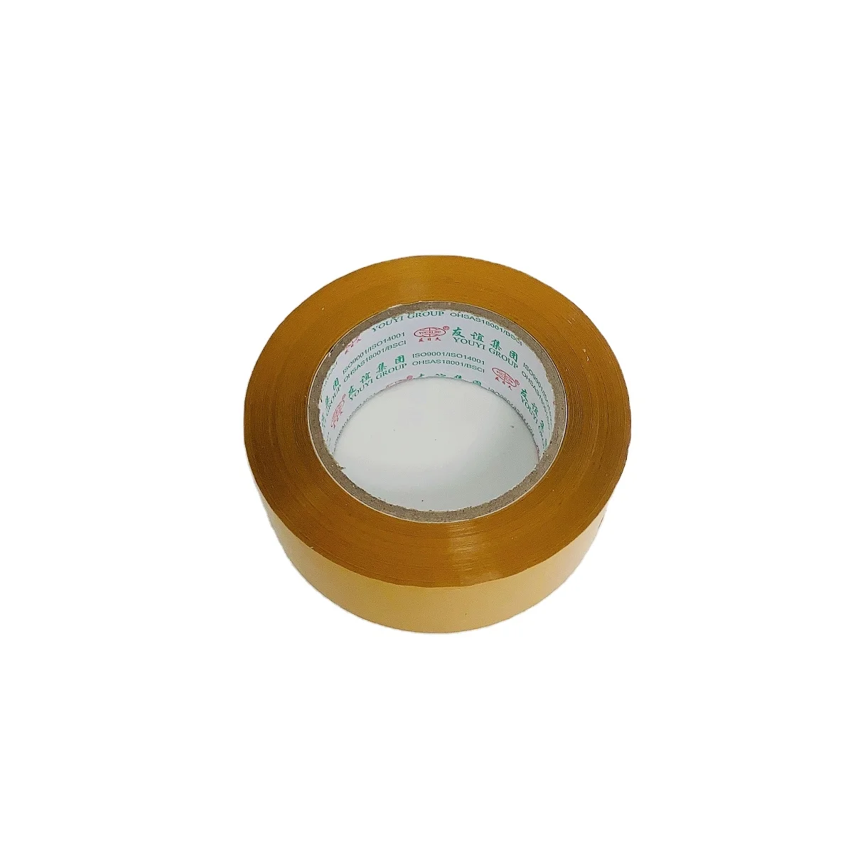 Good quality self adhesive tape jumbo roll adhesive transparent brown bopp packing tape