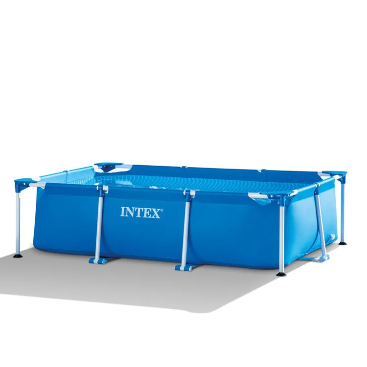 INTEX28270 High Quality Outdoor 2.2m Rectangular Intex Pool Swimming Pool Manufacturers