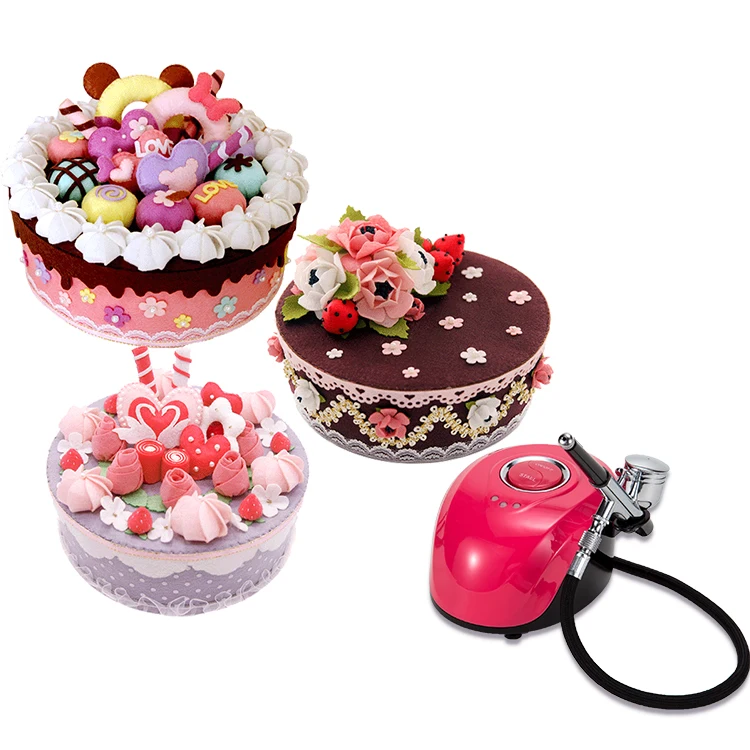 New Rechargeable Airbrush Compressor Decorating Airbrush Paint Gun Cake Decorate Spray Gun