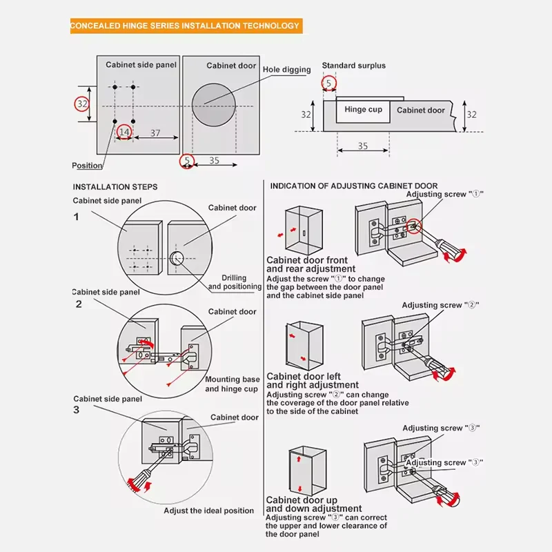 Zuogang New Design Hydraulic Buffer Kitchen hinge Stainless Steel Furniture Fittings Soft Close hinge for Cabinet