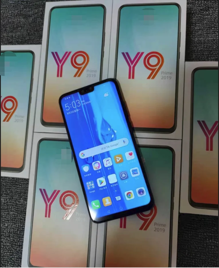 Wholesale Android PhonesY9 Prime 2019 Original Full Screen Motorized Used Phones Mobile Second Hand For Y9