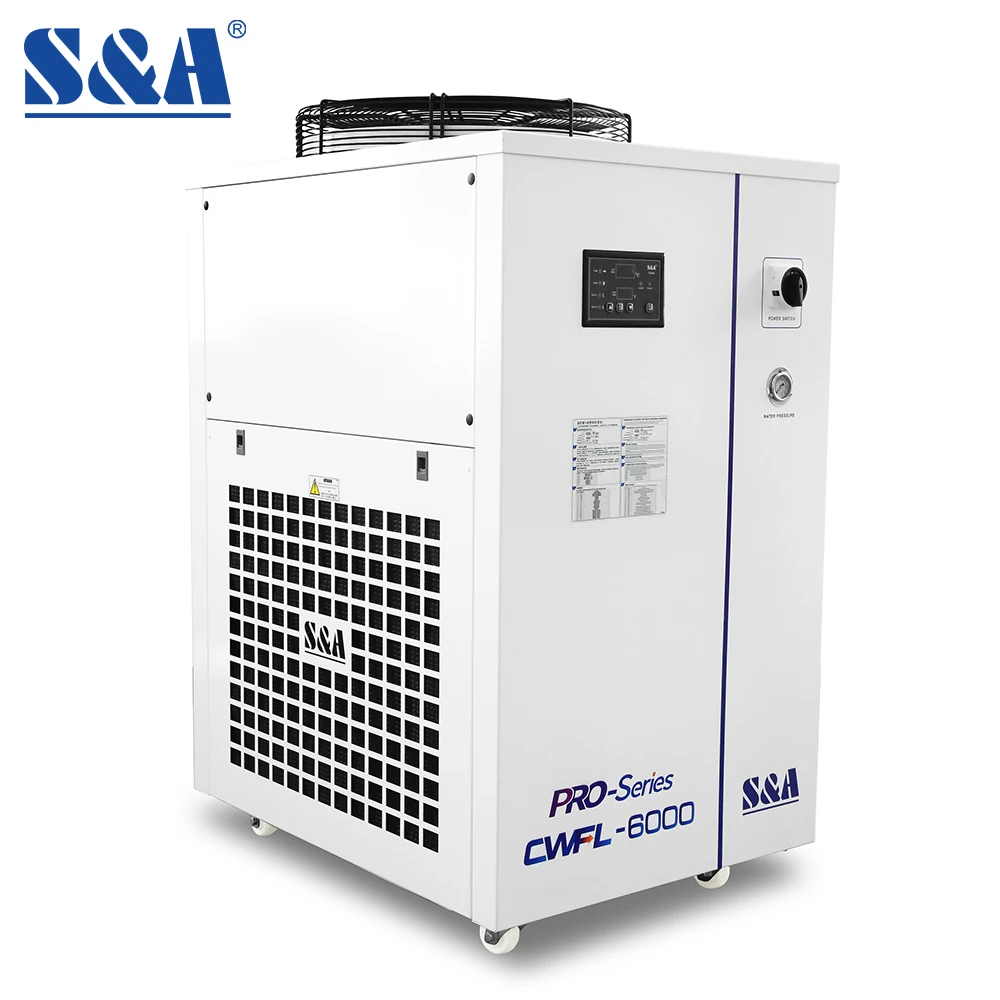 S&A CWFL 1000 1500 2000 3000 4000 6000 Enfriador De Agua Industrial Low Temperature Recirculating Cooled Water Chiller