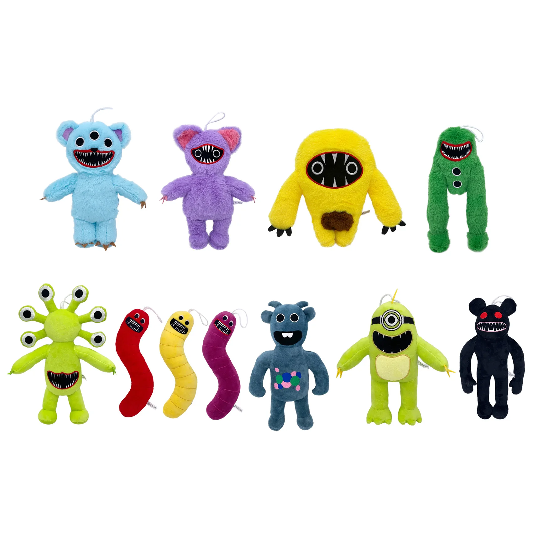 Cute Children Toys JOYVILLE Pleasant Valley Monster Figurine Grimacing Plush Toys Horror toy for kids