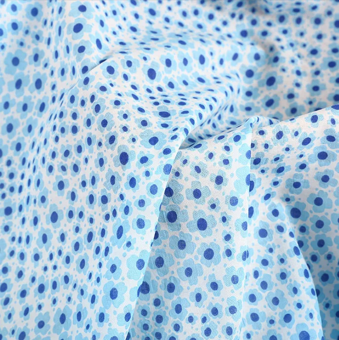 70g 100% cotton salt foam small flower prints 100%cotton