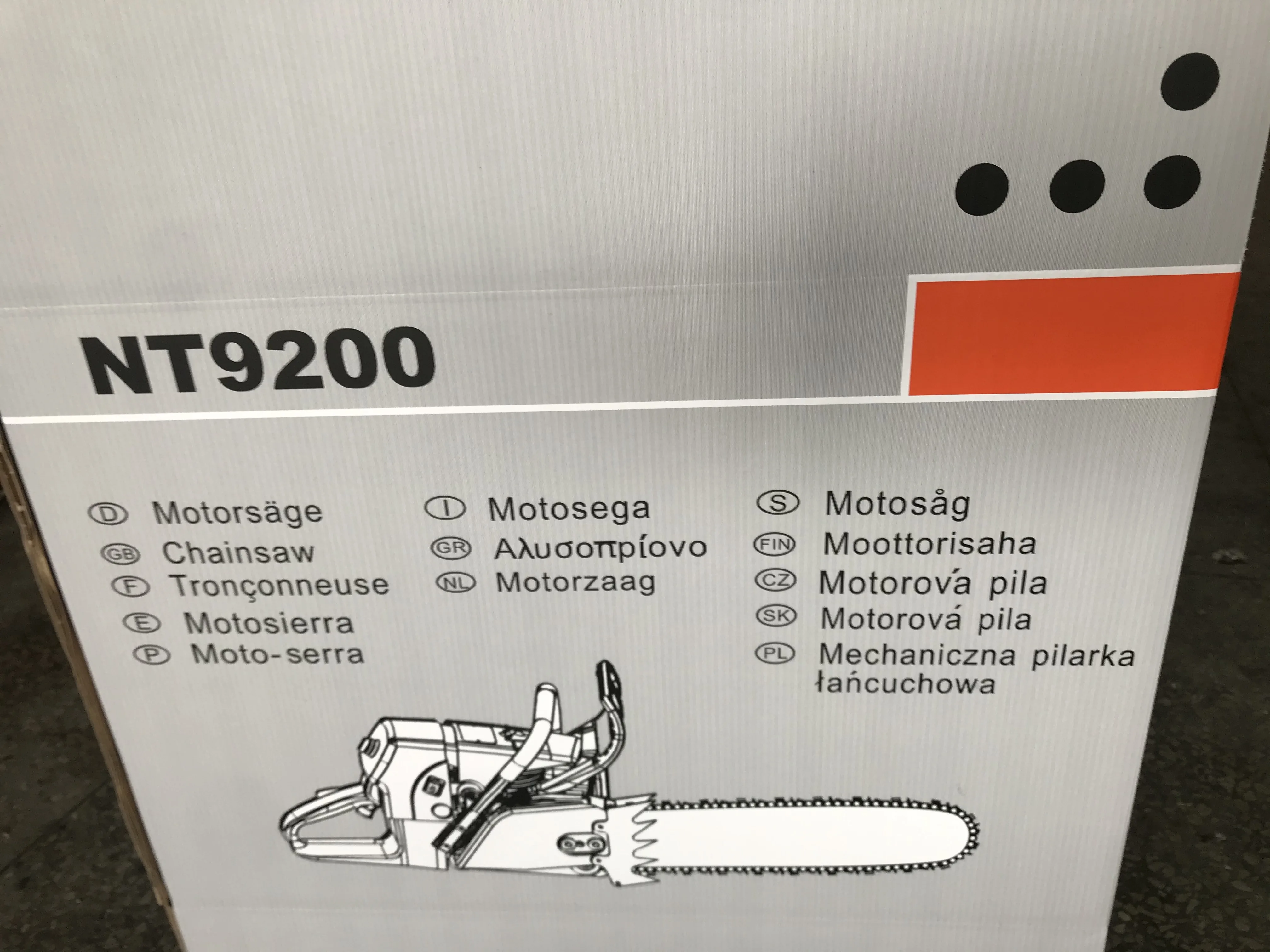 Chainsaw MS660 Gasoline 36in Chain Saw and Spare Parts