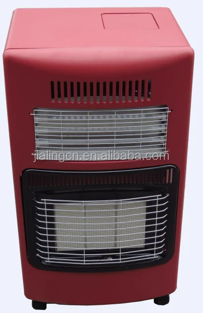 New Model Best Selling 2 in 1 Mobile Natural Gas Propane Indoor Gas Room Heater Infrared Portable Gas Heater
