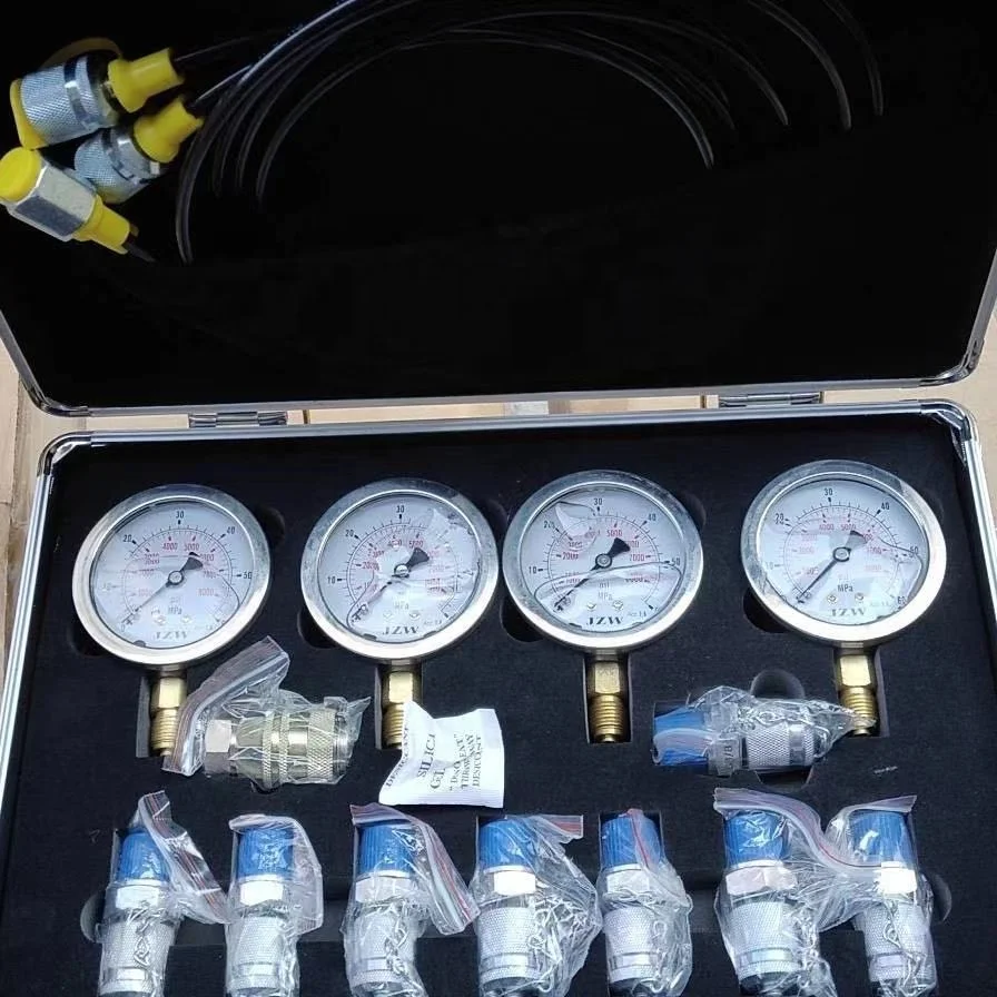 Used for tractors high quality wide range of application hydraulic pressure test kit