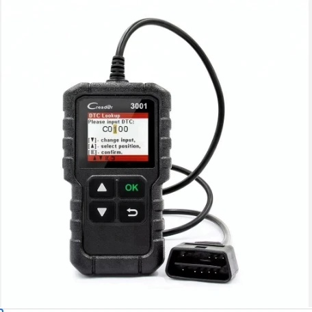 X431 CR3001 Creader OBDII Auto Reader Scanner Diagnostic Tool Better than AD310 for Car Wash Brushes