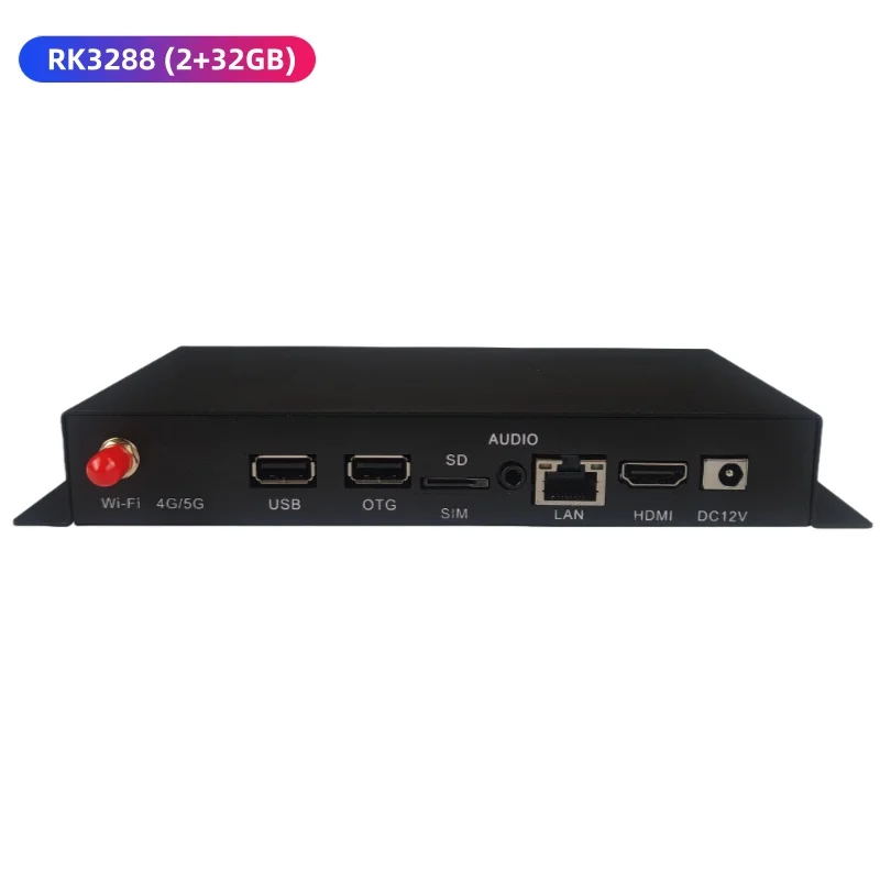 Alihh цифровой вывеска RK3288 android 7 1 Tv Box Media Player 2 + 32GB Интеллектуальный реальный 4K четырехъядерный HD-MI Wi-Fi TF 4G