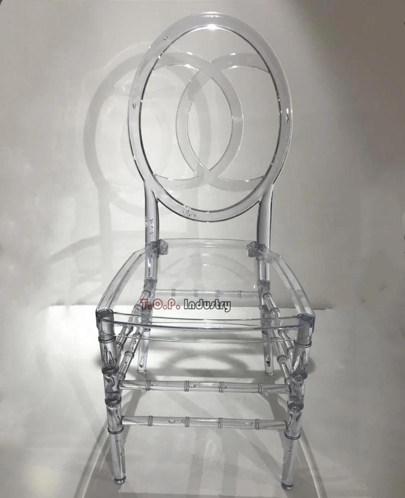 Resin Plastic Clear Phoenix Chair