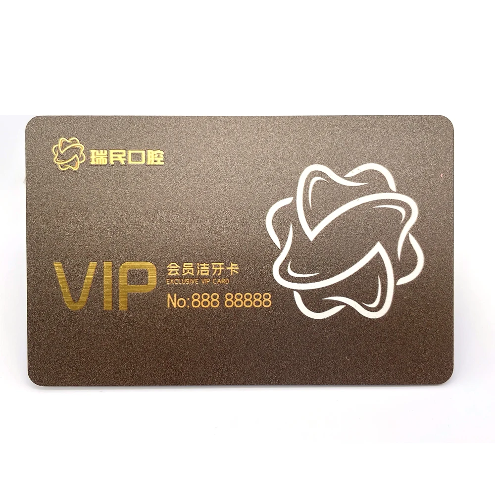 Low Cost Customized Plastic Business Card Printing Exclusive Membership PVC Gift Card