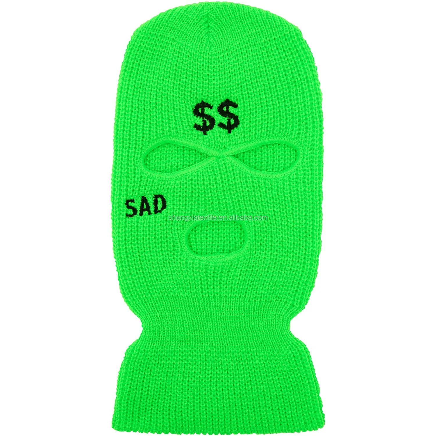 
Custom Design Embroidery Logo Balaclava 3 Hole Full Face Knit SkiMask Beanie-Hat,Beanie SkiMask 