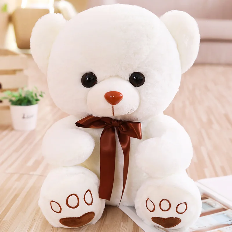 Teddy Bear Plush Toy Doll Children Unisex Valentines Teddy Bears Wholesale Teddy Bear Big Size Accept Custom Designs PP Cotton