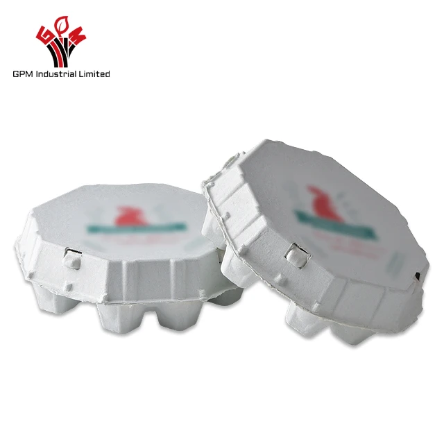 Custom Octagon Egg Carton Box Cardboard With Label