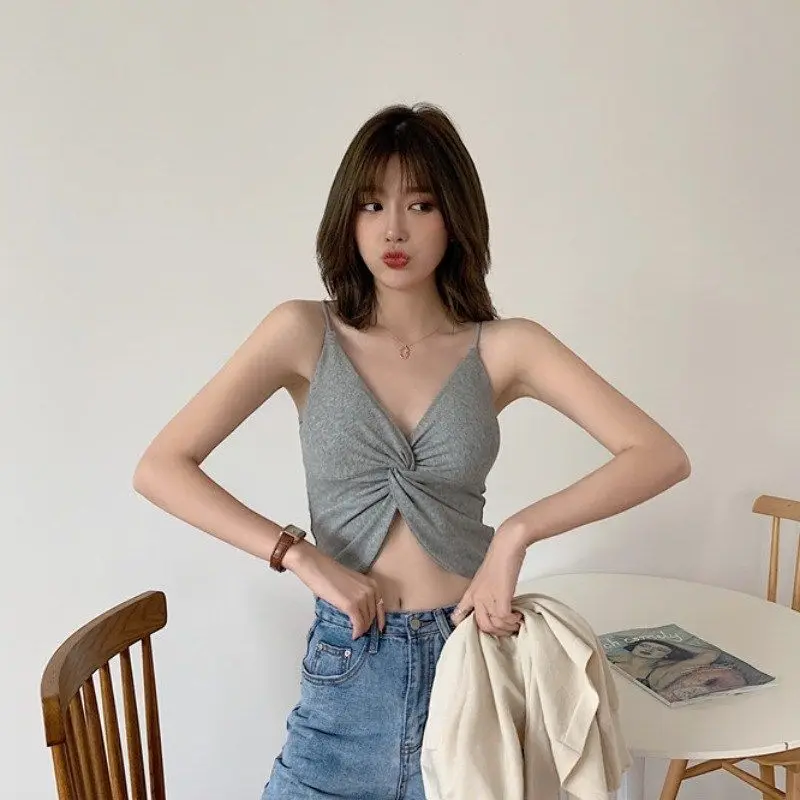 Женский топ с подкладкой brallete, топ с подкладкой из ткани с резьбой на спине