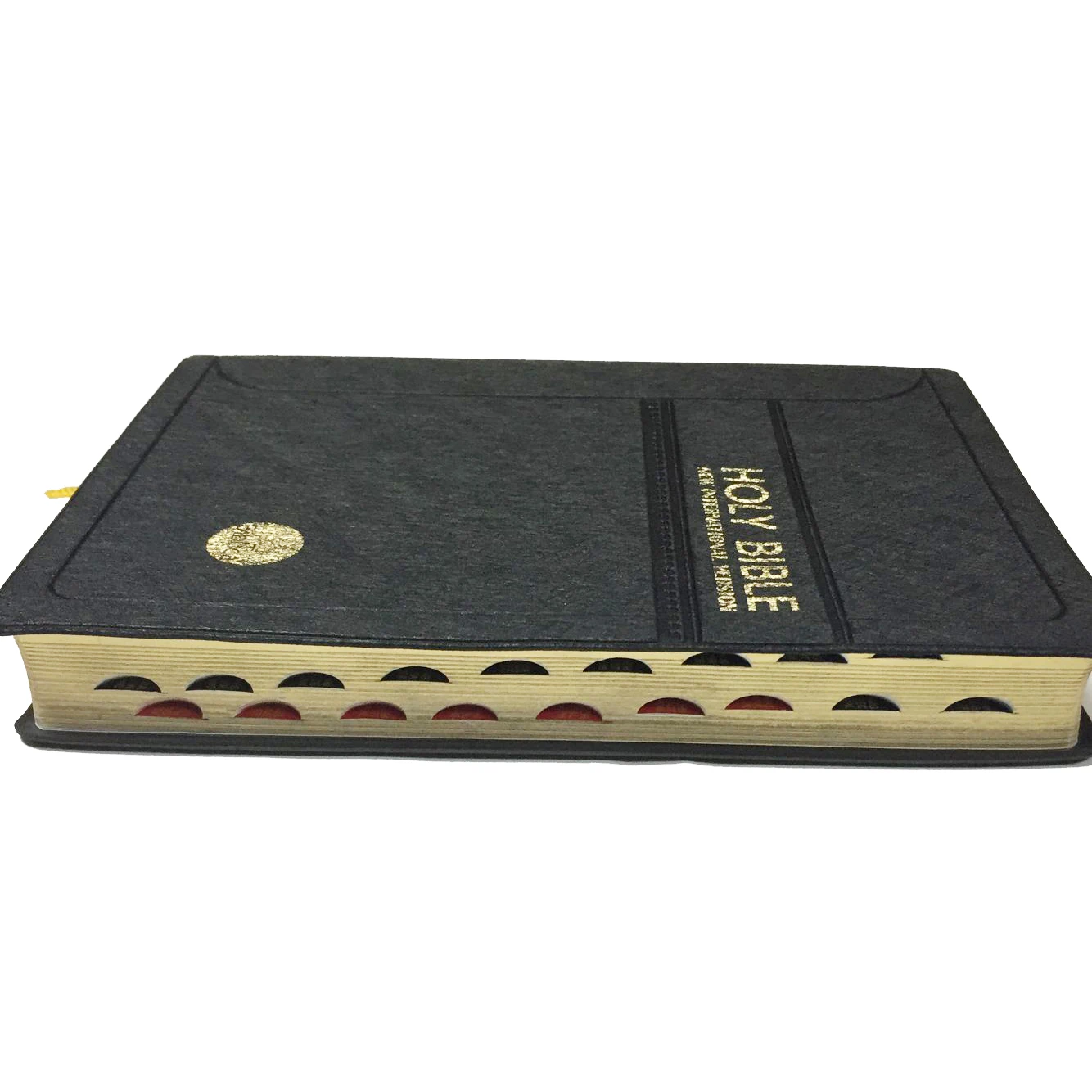 Wholesale cheap leather cover bible book case polyresin holy bible christian books and bibles
