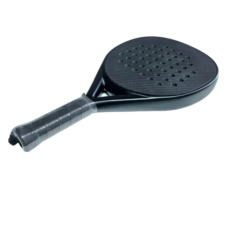 Latest arrival tear shaped carbon padel rackets mixing the power and control