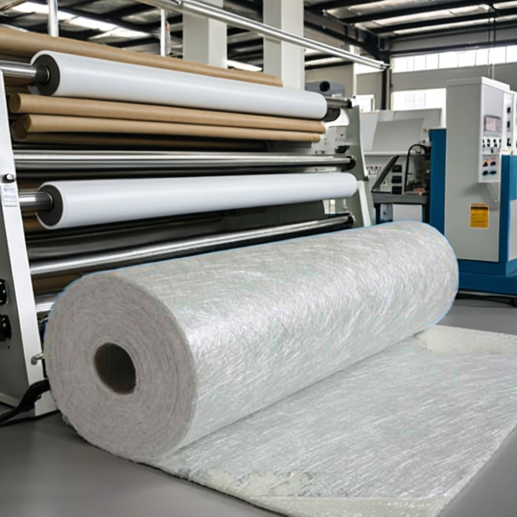 Fiberglass Chopped Strand Mat Roll Glass Fiber Chopped Strand Mat
