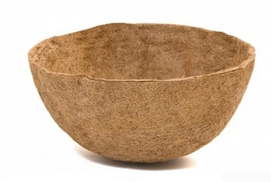 2021 Hot Sale Coco Basket Liner Coco Liner Sheet Garden Coconut Coir Liner Hanging Pot Decorative Round Garden Flower Pot Modern