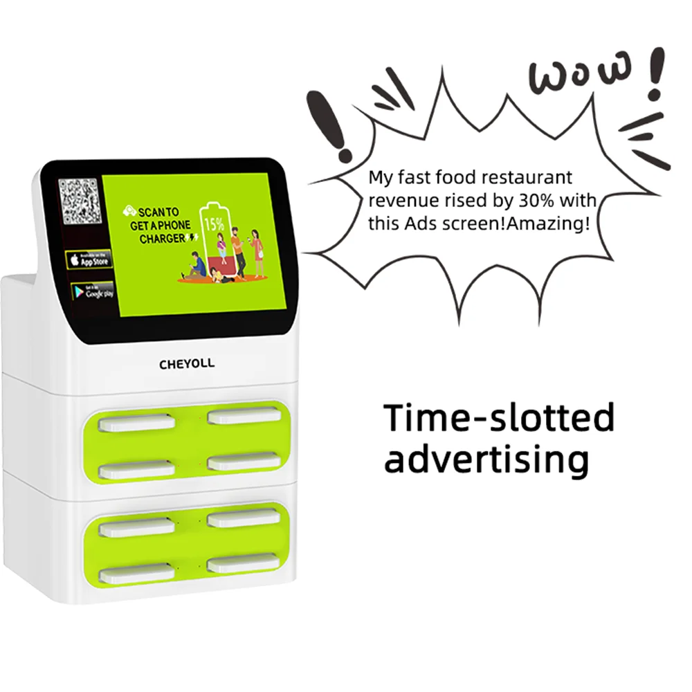 Top phone Charger Banks 2024 Sharing Buy System Hongkong Share station with Screen Business PowerBank Rental