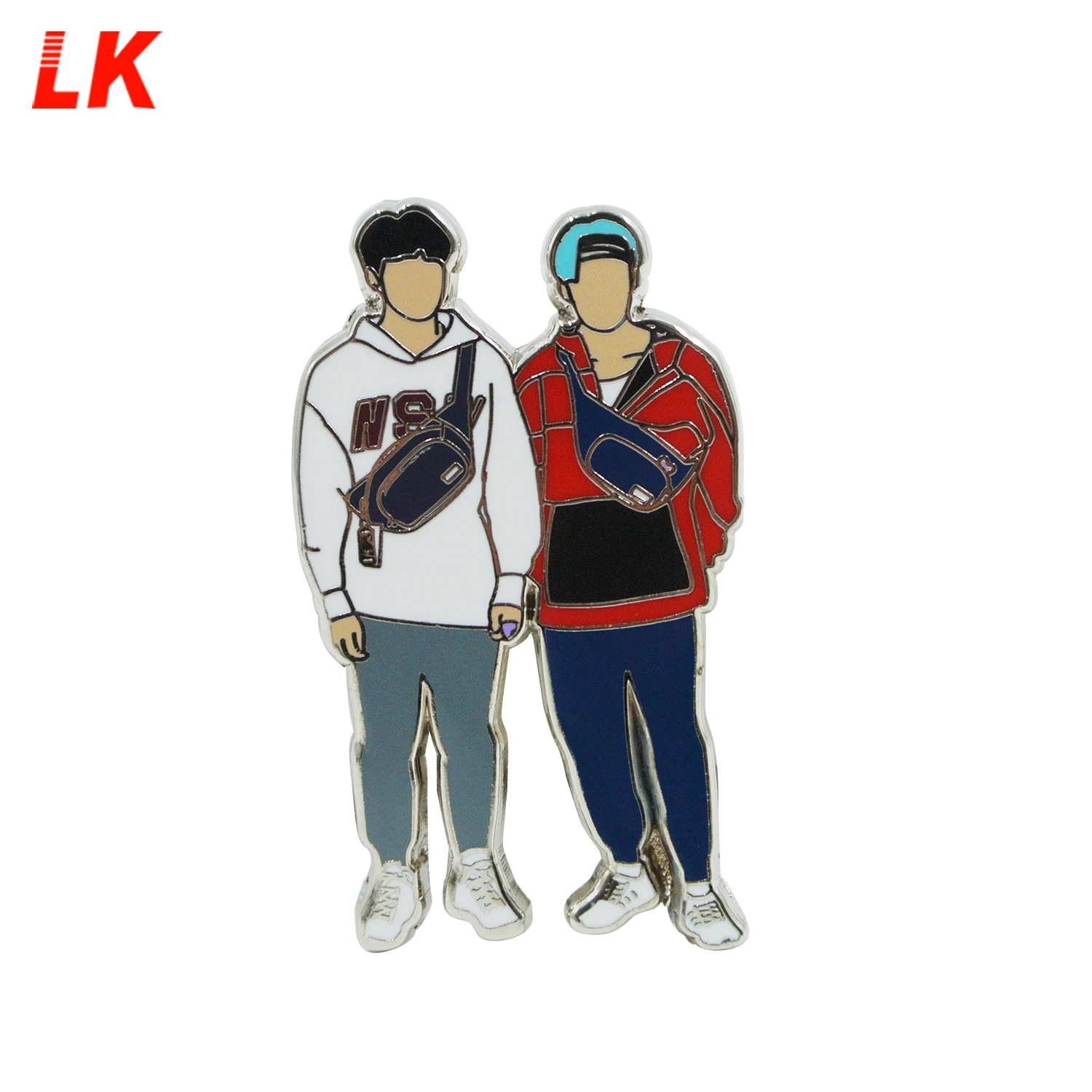 China factory custom nice metal plating hard enamel lapel pins