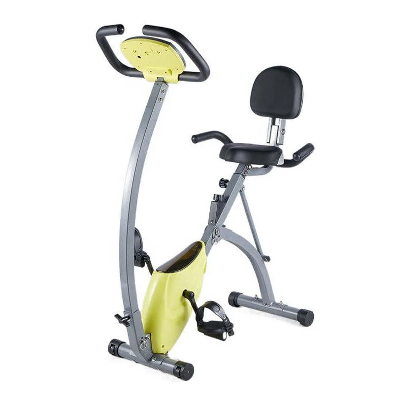 Factory High Quality X Bike Portable Manual Folding Exercise Vertical Bike For Sale