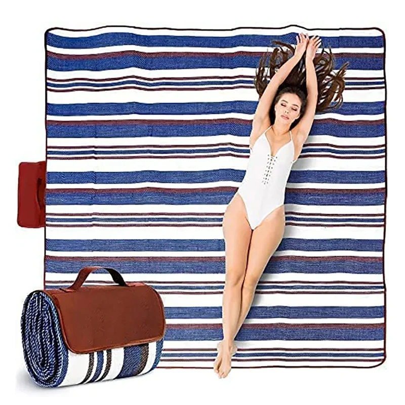 Popular Fashion Styles Custom Portable Foldable Picnic Mat Outdoor Beach Camping Mat with Logo