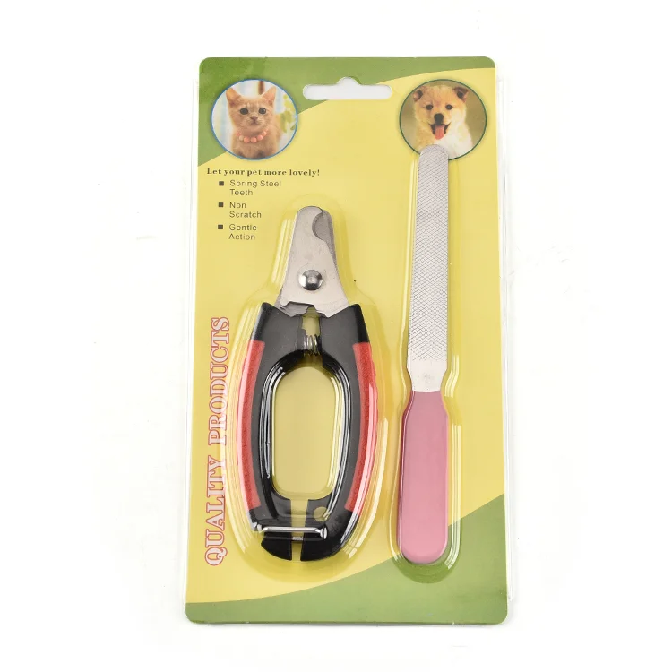 Dog Cat Stainless Steel Nail Cutter Claw Trimmer Grooming Cleaning Pet Nail Scissors
