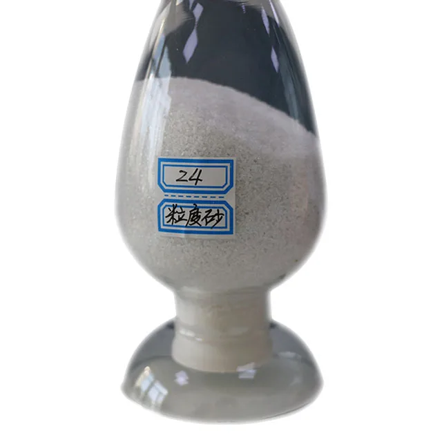 Sales high-quality sandblasting machine special abrasive white corundum sand with complete particle size