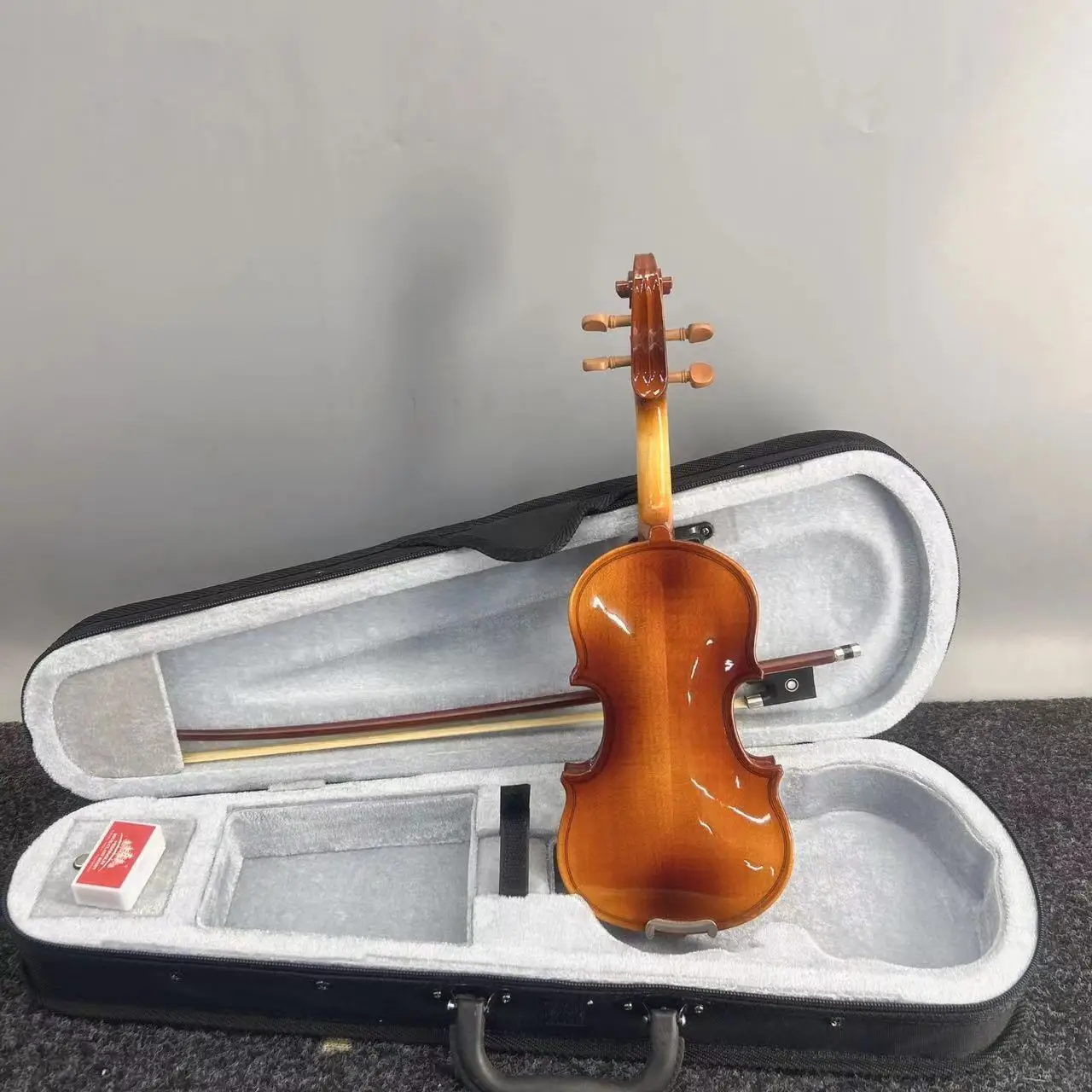 in stock factory Gloss beginner student spruce violin 1/16 1/10 1/8 1/4 1/2 3/4 4/4 wholesale