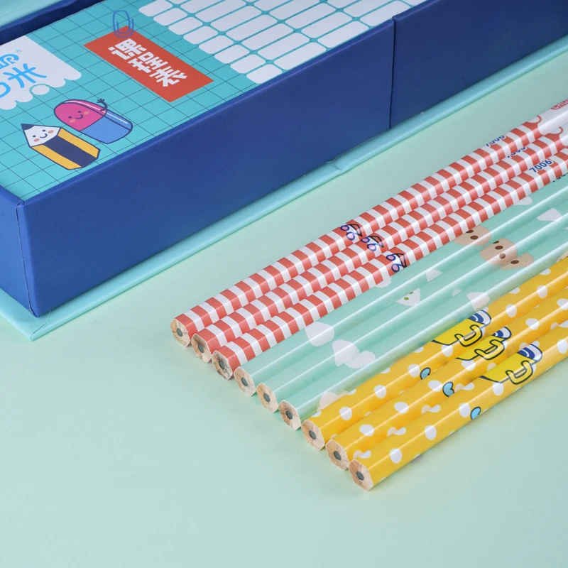 Wholesale customized stationery graphite pencil