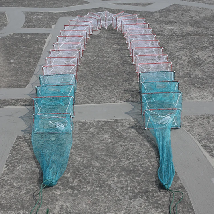 Factory Outlet Anti-rust PVC plastic pipe wraps iron frame pisciculture 18x32x29 Aquaculture Trap