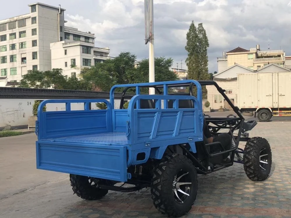 
2019 New Design Durable Off Road Farm 4x4 UTV With Rear Bucket 