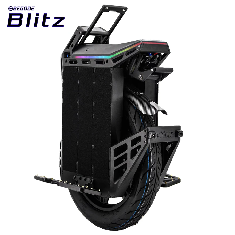 Original Begode Blitz 134.4V 2400Wh 50S battery Motor Power 3500W 36 Mosfet Motherboard Top Speed 150km/h Electric Unicycle