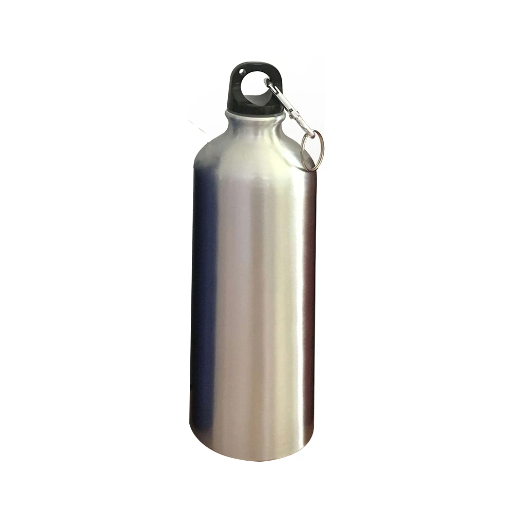 Gradient drinking thermos reliable frosted reusable luxury custom aluminum water bottle eco   friendly