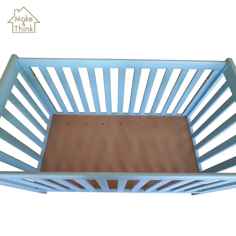 
Wooden new born baby sleeping playpen bed crib cot designs for 0-3 years 