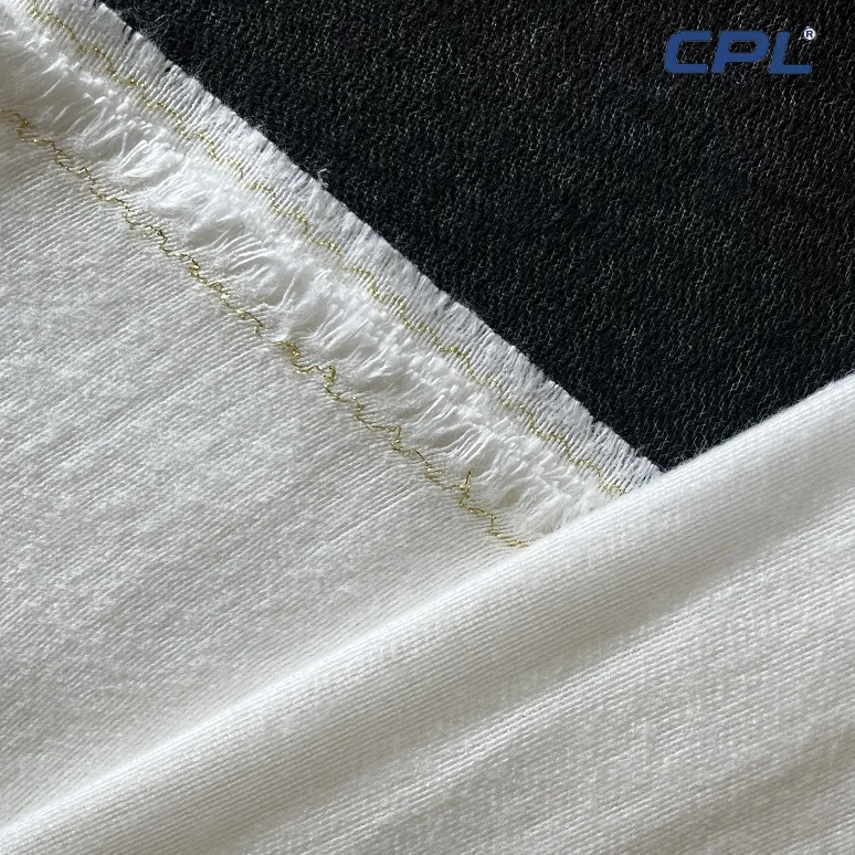 New trend warp knitted fusing interlining weft insert for men suit, jacket| Entretela