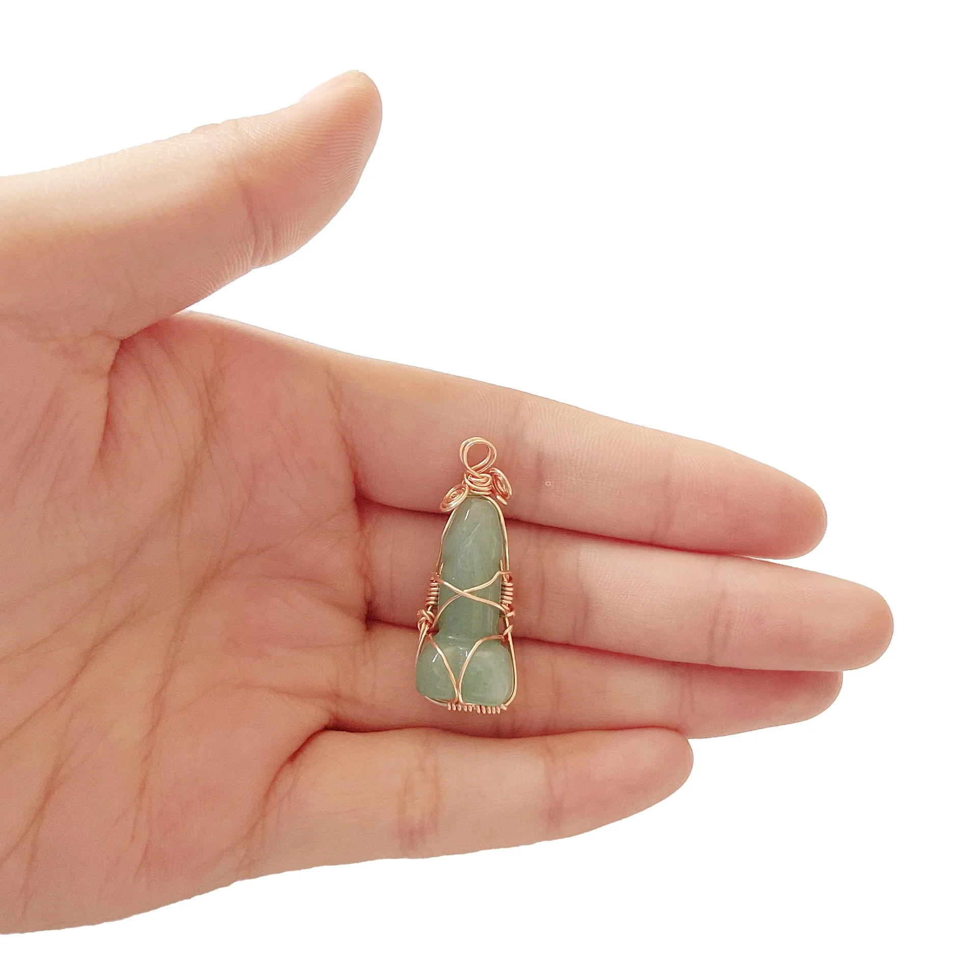 New Design High Quality Penis Gemstone Pendant Necklace For Women Men