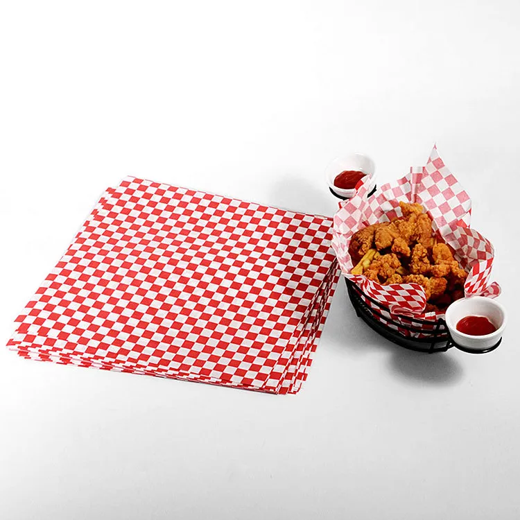  Индивидуальная оберточная бумага для сэндвичей и масла быстрого питания
