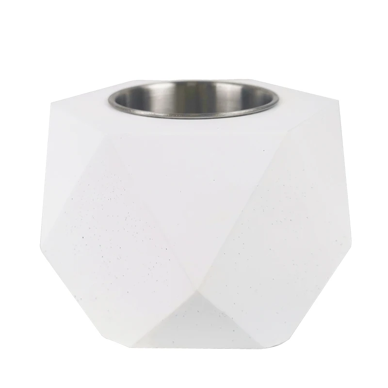 Desktop Portable Alcohol Fireplace Indoor Heating Decorative Mini Cement Fire Pit