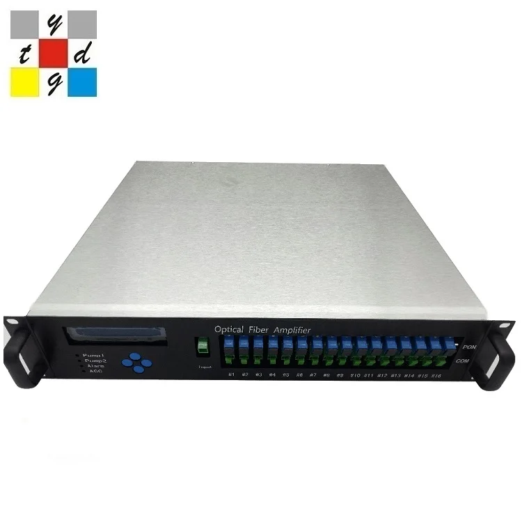 best price 16 port 22dbm fiber wdm 1550nm catv edfa amplifier