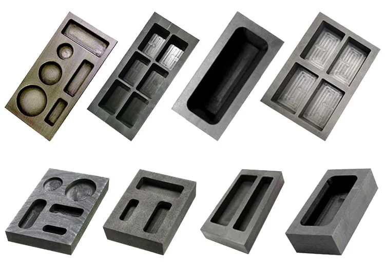 High Purity High Quality Graphite Ingot Mold 12.5 Kg For Glass