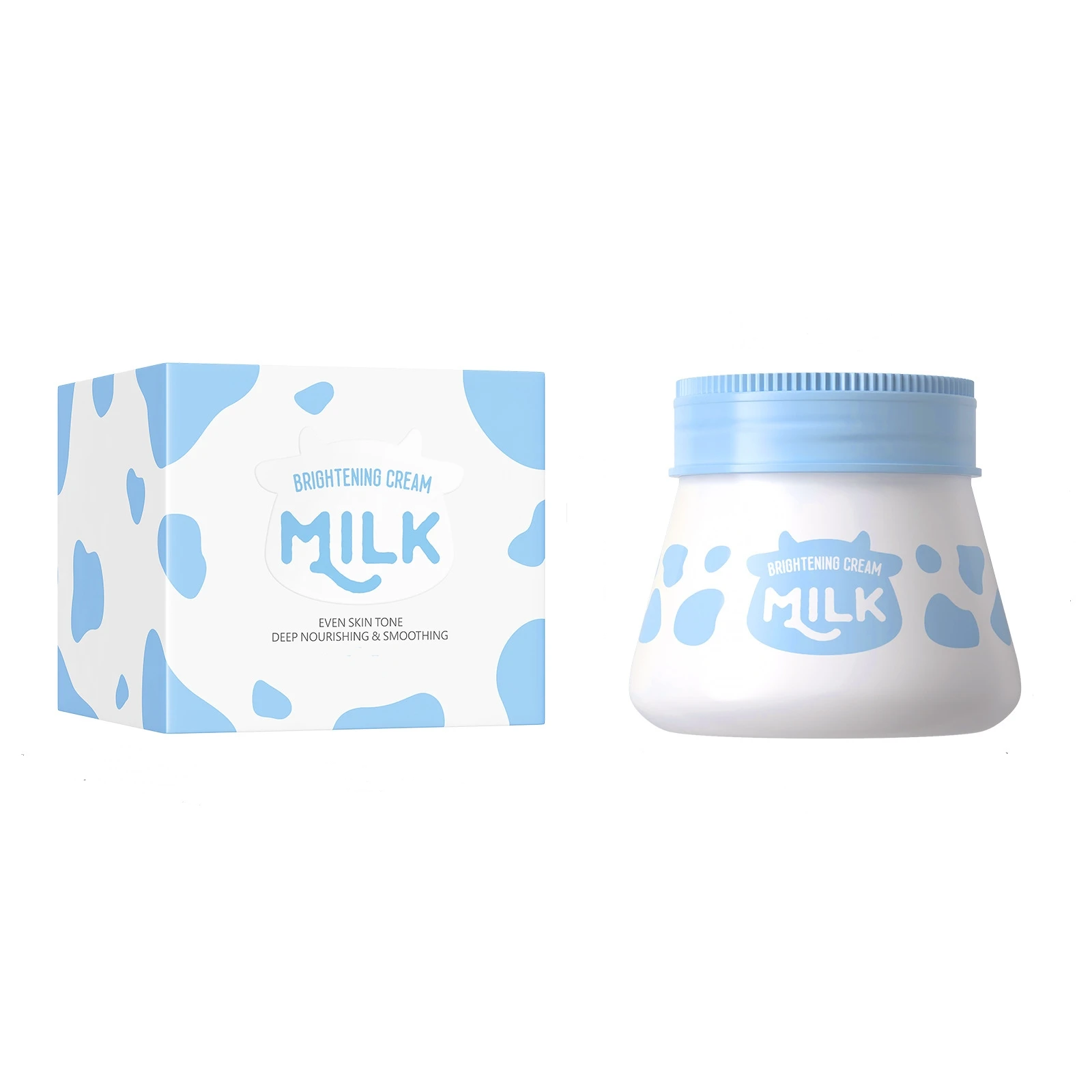 wholesale hot sale milk 55g face cream hydrating whitening nourishing gentle smoothing reduce fine line moisturizing