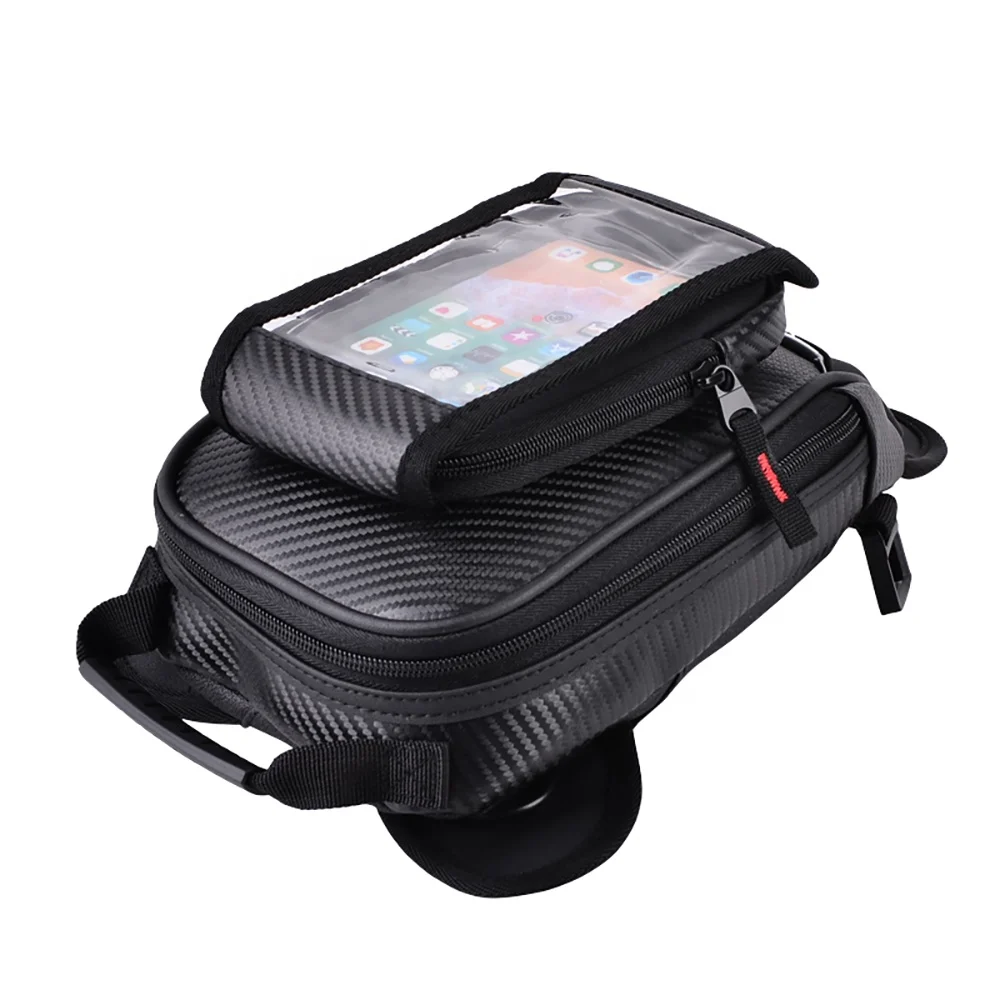 
CUCYMA New Style PU Small Motorcycle Tank Bags With Magnetic 