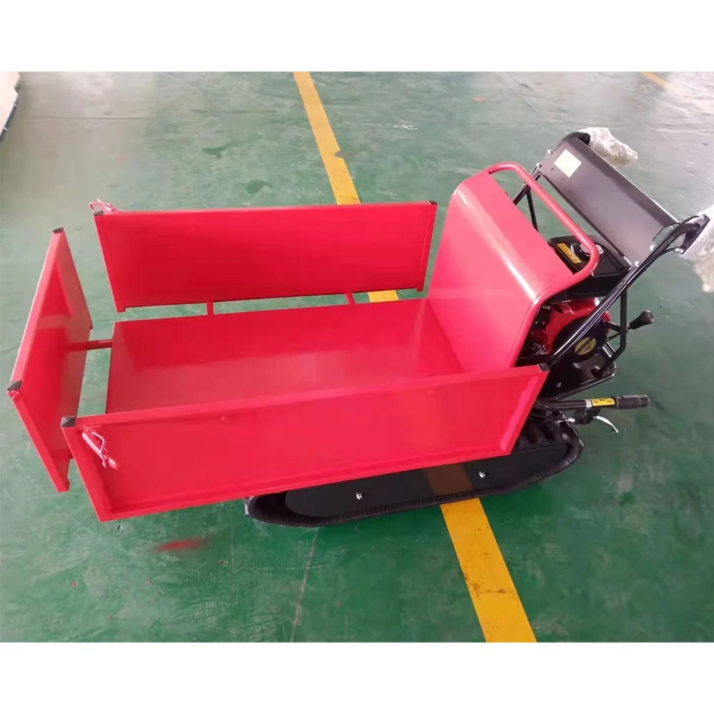 High-Capacity All-Terrain Tracked Vehicles Powerful Crawler Dumpers Reliable Diesel Rubber Track Carriers Agricultural