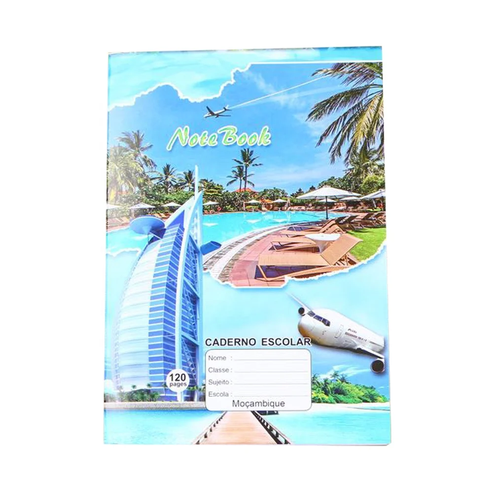 Hardcover Note Book Arabic Line School Exercise Book