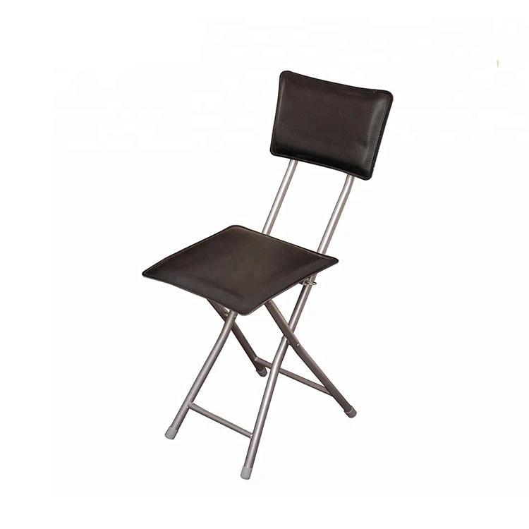 Легко носить с собой металлический складной стул для офиса KC-7301