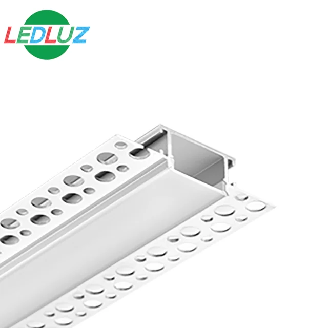 
Gypsum Recessed Led Aluminium Profile for Led Strip Easy installing for ceiling 